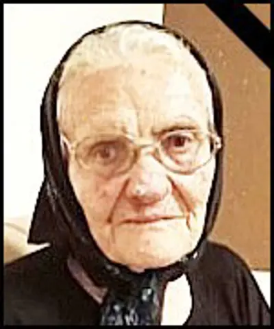 Vinka Kolobarić – Čolakuša - Osmrtnica, Široki Brijeg