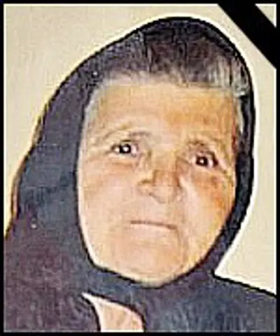 Iva Sesar - Osmrtnica, Široki Brijeg