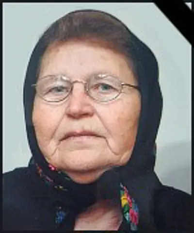 Anica Čerkez – Guguša (1937-2025) - Osmrtnica - Osmrtnica, Široki Brijeg